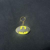 Portachiavi Batman – logo classico, fatto a mano