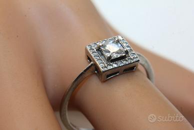 Stupendo anello argento pietra centrale