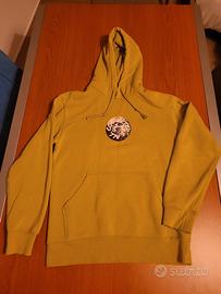 felpa H&M tg. XS verde pisello 