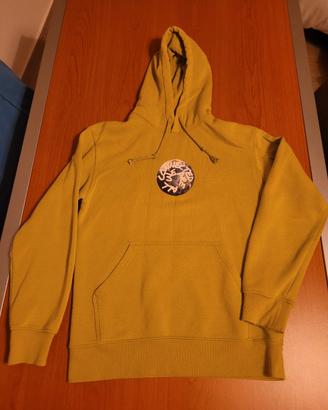 felpa H&M tg. XS verde pisello 