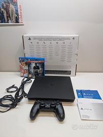 PlayStation 4 Slim 1TB con scatola e giochi