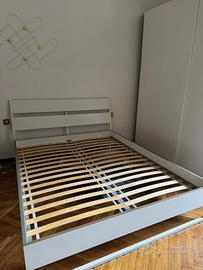 Letto Matrimoniale Bianco