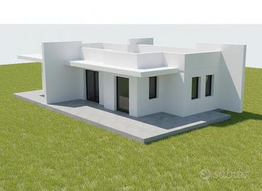 Villa in progetto - campagna salentina