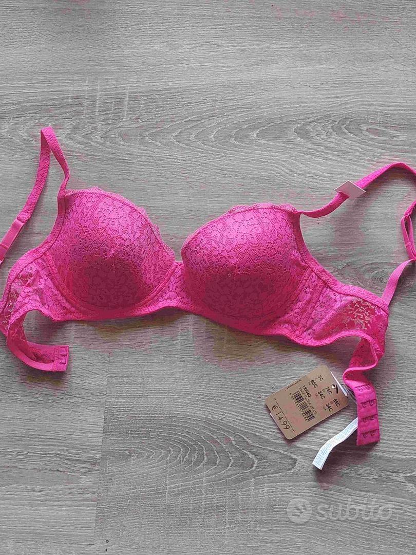 Reggiseno Tezenis fucsia tag. 2C Abbigliamento e Accessori In vendita a Pisa