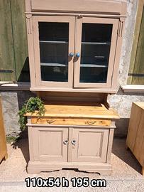 antica credenza shabby industrial 