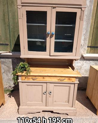 antica credenza shabby industrial 