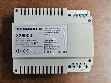 Alimentatore Citofono Terraneo 336000