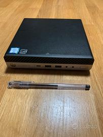 Mini pc HP 800 G3, Intel I5, 8gb ram, 500gb, 35W