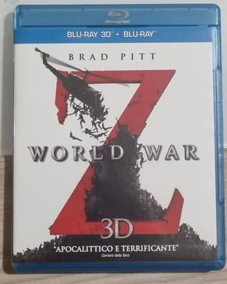 World War Z 3d 2 bluray 