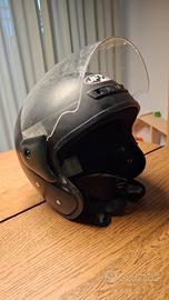 Casco Jet JFM Nero Opaco - Taglia M