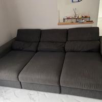 Divano letto , letto singolo con contenitore