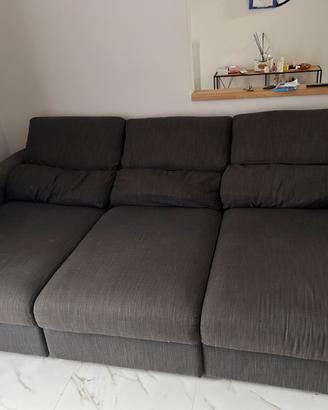 Divano letto , letto singolo con contenitore