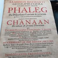 Antico Atlante di Samuel Bochart con tavole 1674