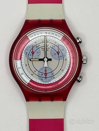 Swatch Chrono Navy Berry