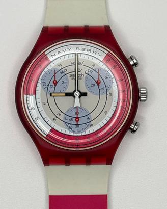 Swatch Chrono Navy Berry