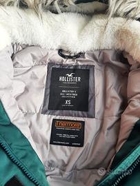 parka HOLLISTER taglia XS da ragazza Abbigliamento e Accessori In vendita a Ancona