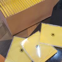 CUSTODIE PER CD GIALLO (5pz sfusi) JEWEL CASES