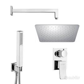 set doccia con soffione super piatto 150 euro nuov