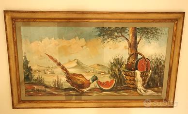 Quadro decorativo vintage grande ben 142×83 cm