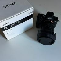 Sony Alpha 7IV + sigma 24-70