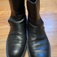 Stivaletto da uomo Gucci in vera pelle.