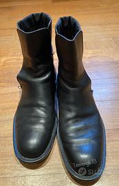 Stivaletto da uomo Gucci in vera pelle.