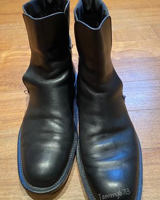 Stivaletto da uomo Gucci in vera pelle.