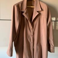 Giacca/cardigan simil camoscio tg 2XL/3XL