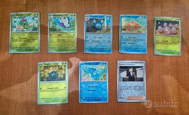 Lotto Carte Pokemon Scarlatto e Violetto - 151