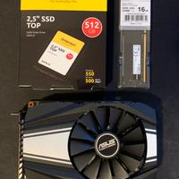 GTX 1660 Super 6GB + RAM 16GB + SSD 512GB