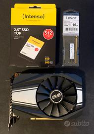 GTX 1660 Super 6GB + RAM 16GB + SSD 512GB