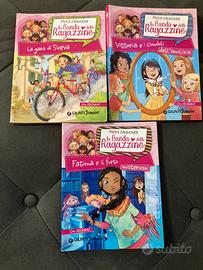 3 Libri La banda delle Ragazzine - Giunti Junior