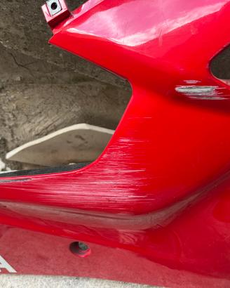 Carena dx yanaha r6 2006 rossa originale