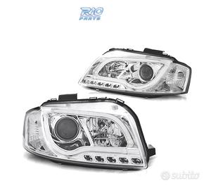 FARI AUDI A3 8P 03-08 LUCE DIURNA TUBE LIGHT FONDO