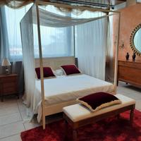 Letto a baldacchino Ciro di Cantori