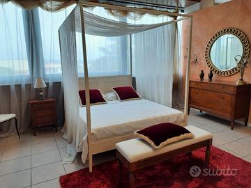 Letto a baldacchino Ciro di Cantori