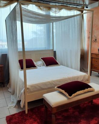 Letto a baldacchino Ciro di Cantori