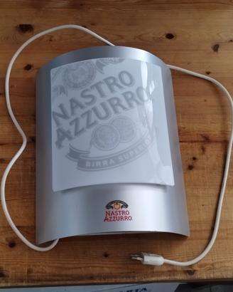 Lampada da tavolo/muro Logo birra NASTRO AZZURRO 