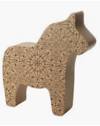 Ikea cavallo cartone