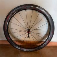 Ruota anteriore carbonio 55 rim