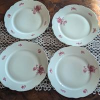 Antichi piatti da tavola in porcellana Laveno