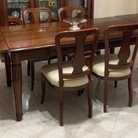 Tavolo sala da pranzo classica allungabile