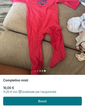 Abiti. Da neonata