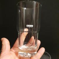 Bicchieri da collezione pubblicità CRODO anni '60 