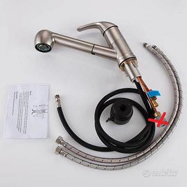 Rubinetto da Cucina Estraibile con Doccetta