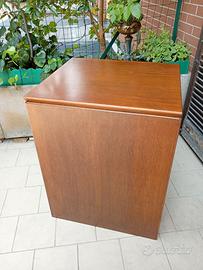 MOBILE CONTENITORE VINTAGE IN LEGNO 55X50X70 CM