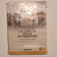 Libro "l'attualità della letteratura"