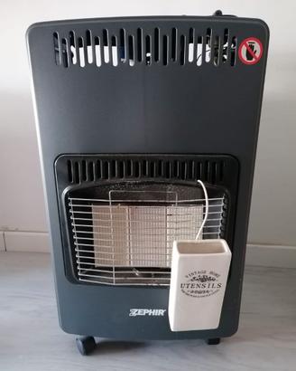 Stufa Zephir a gas con deumidificatore in ceramica