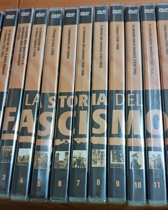 DVD " LA STORIA DEL FASCISMO"  RAI TRADE