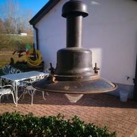 LAMPADA VINTAGE A GAS DA PESCA-CAMPEGGIO